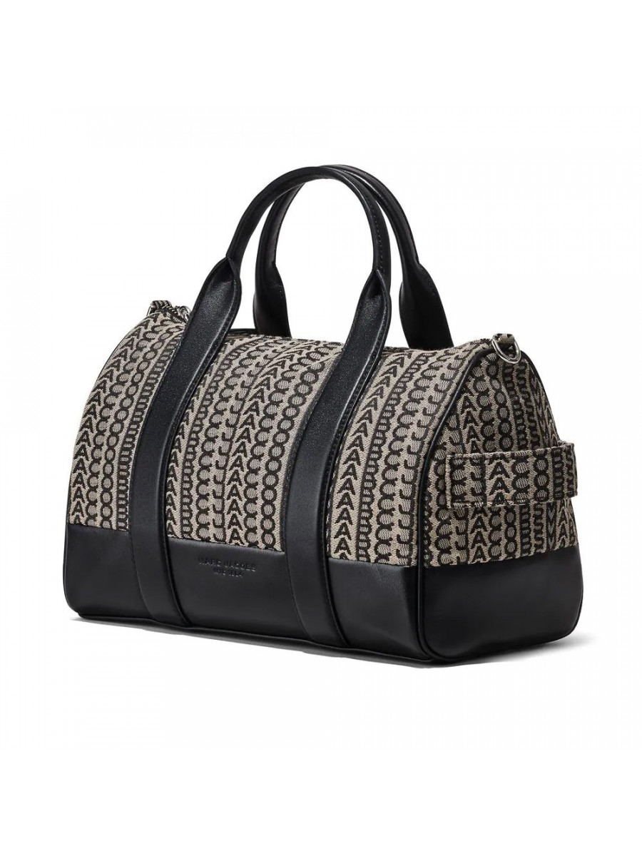 СУМКА MARC JACOBS THE MONOGRAM JACQUARD DUFFLE BAG BEIGE MULTI