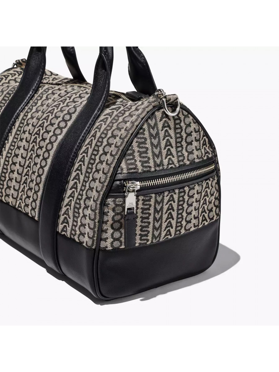 СУМКА MARC JACOBS THE MONOGRAM JACQUARD DUFFLE BAG BEIGE MULTI