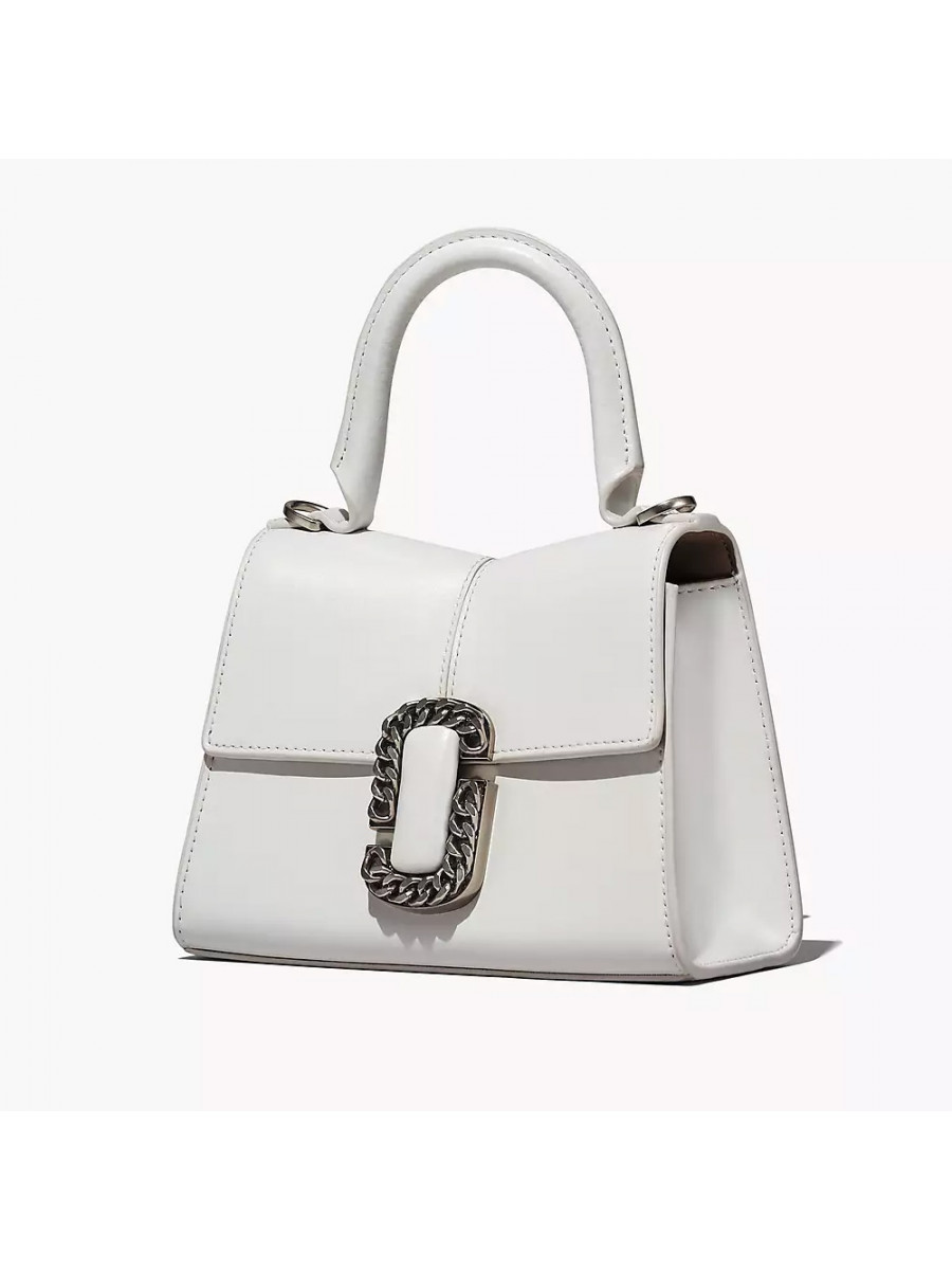 СУМКА MARC JACOBS THE ST. MARC MINI TOP HANDLE WHITE