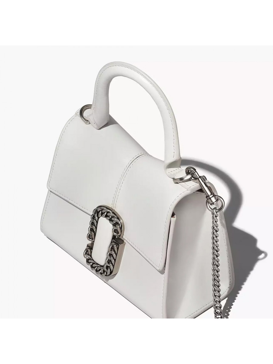 СУМКА MARC JACOBS THE ST. MARC MINI TOP HANDLE WHITE