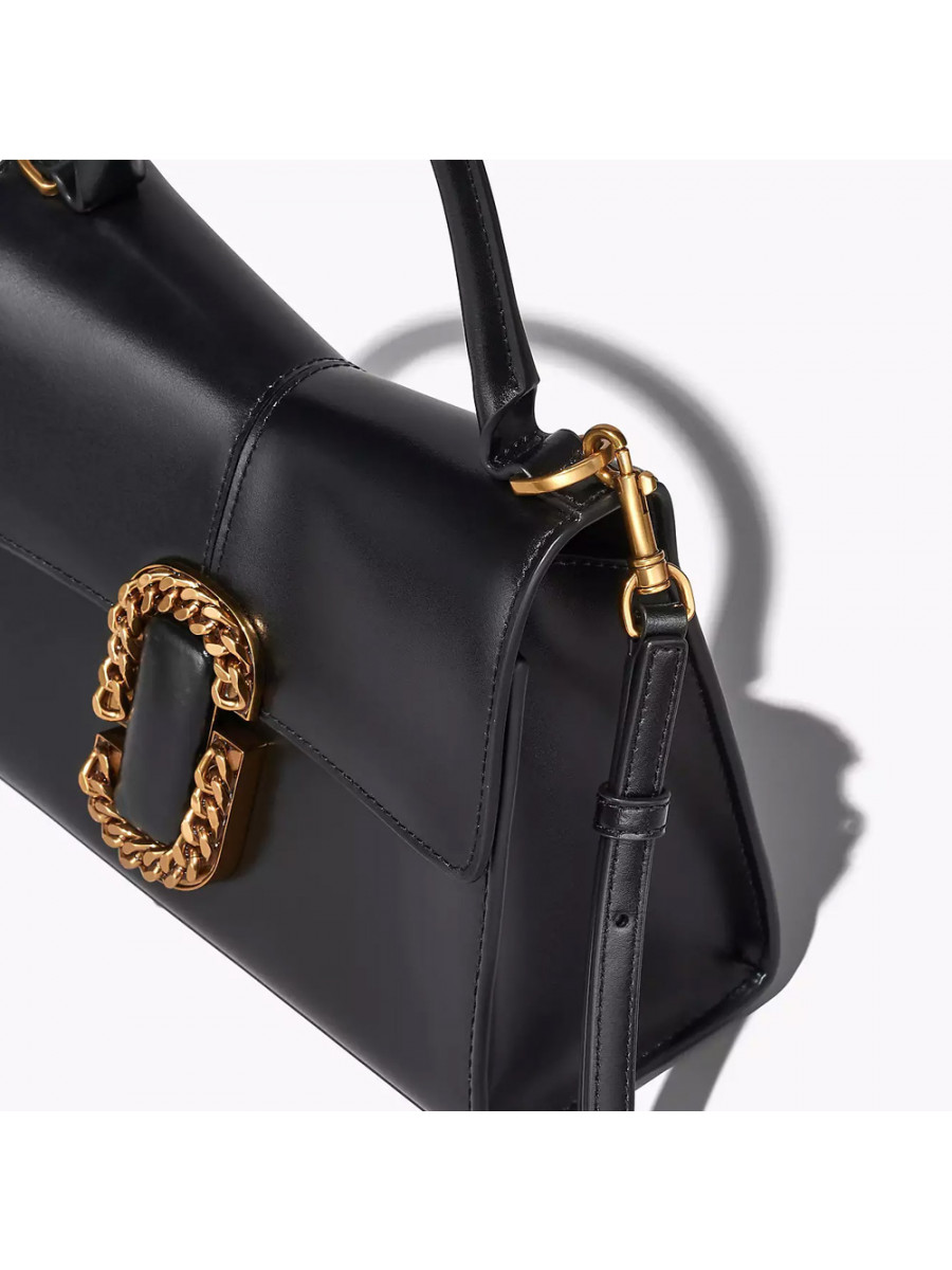 СУМКА MARC JACOBS THE ST. MARC TOP HANDLE BLACK