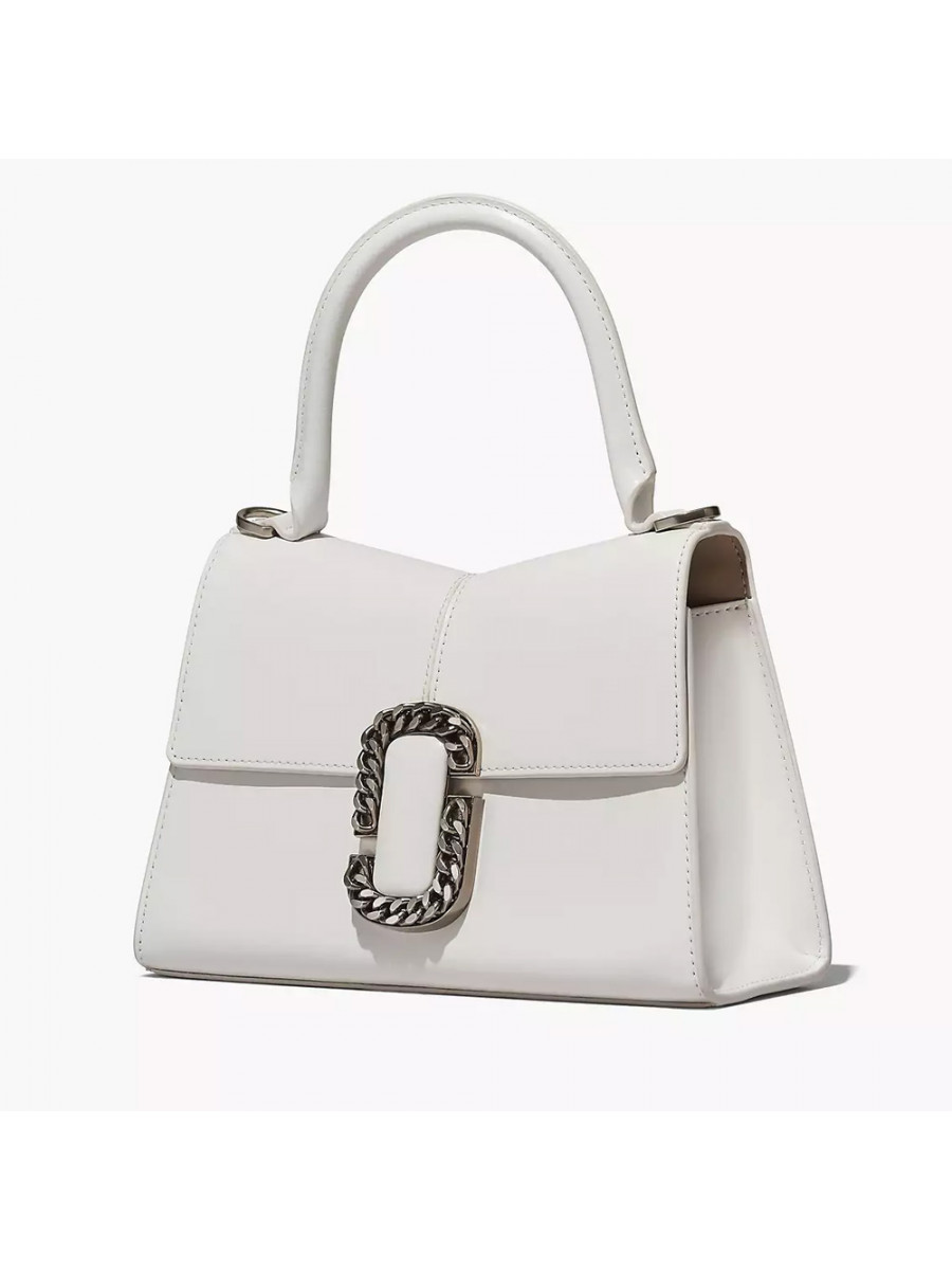 СУМКА MARC JACOBS THE ST. MARC TOP HANDLE WHITE