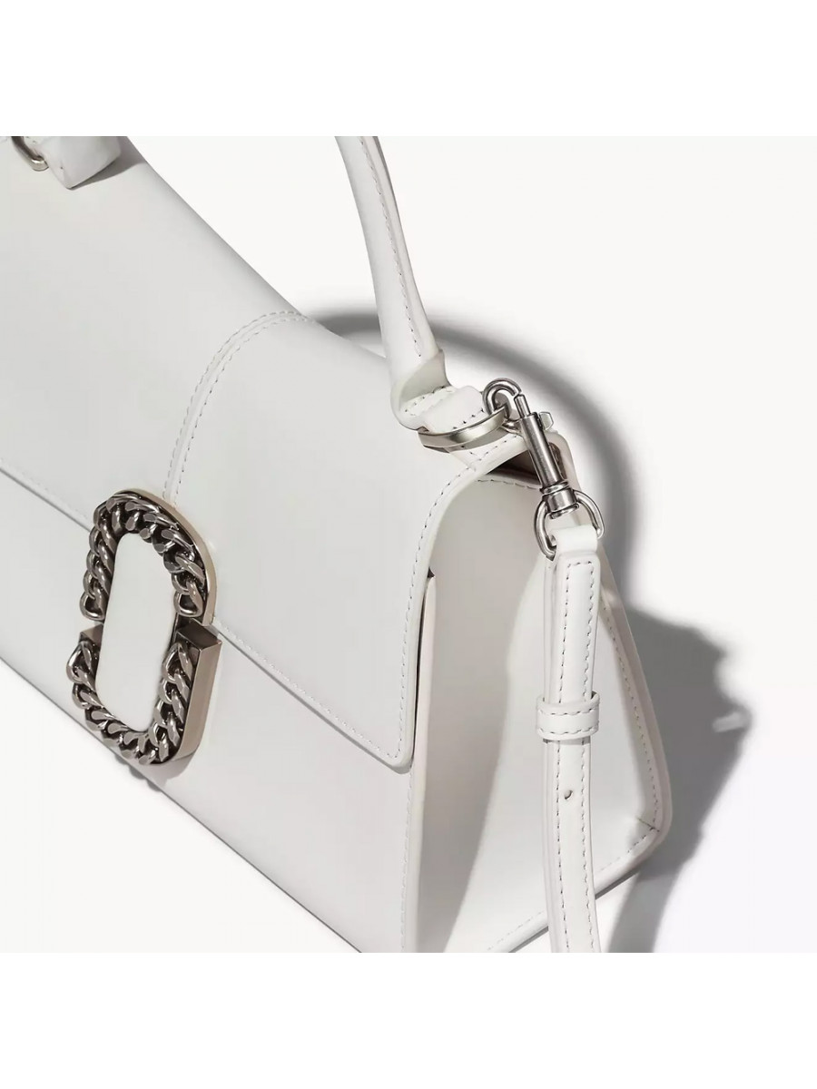 СУМКА MARC JACOBS THE ST. MARC TOP HANDLE WHITE