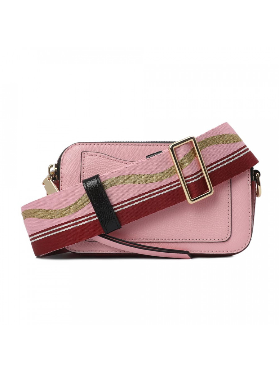 СУМКА MARC JACOBS SNAPSHOT CROSSBODY CAMERA BAG PINK MULTI