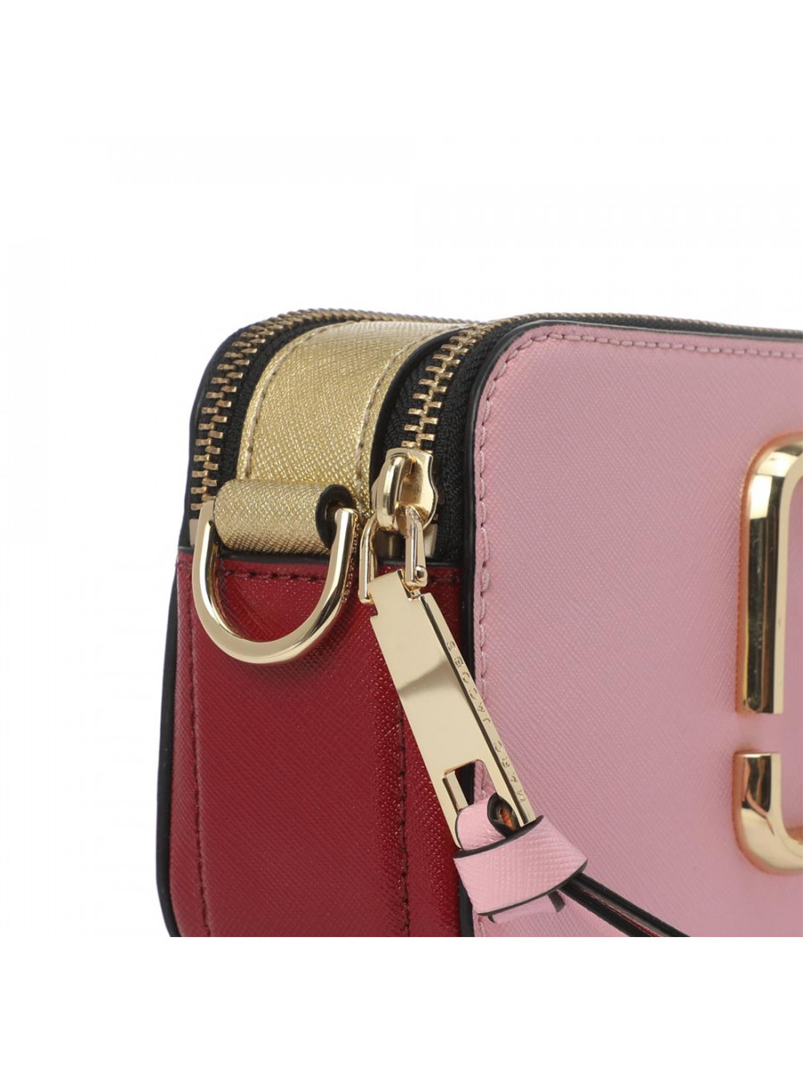 СУМКА MARC JACOBS SNAPSHOT CROSSBODY CAMERA BAG PINK MULTI