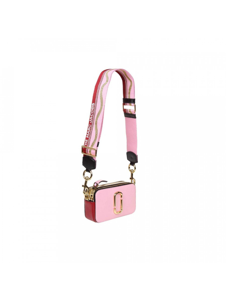 СУМКА MARC JACOBS SNAPSHOT CROSSBODY CAMERA BAG PINK MULTI
