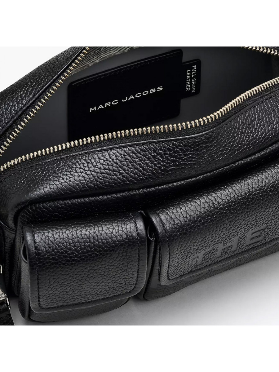 СУМКА MARC JACOBS THE LEATHER CARGO BAG BLACK