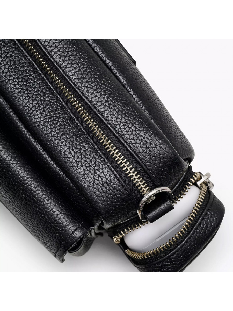 СУМКА MARC JACOBS THE LEATHER CARGO BAG BLACK