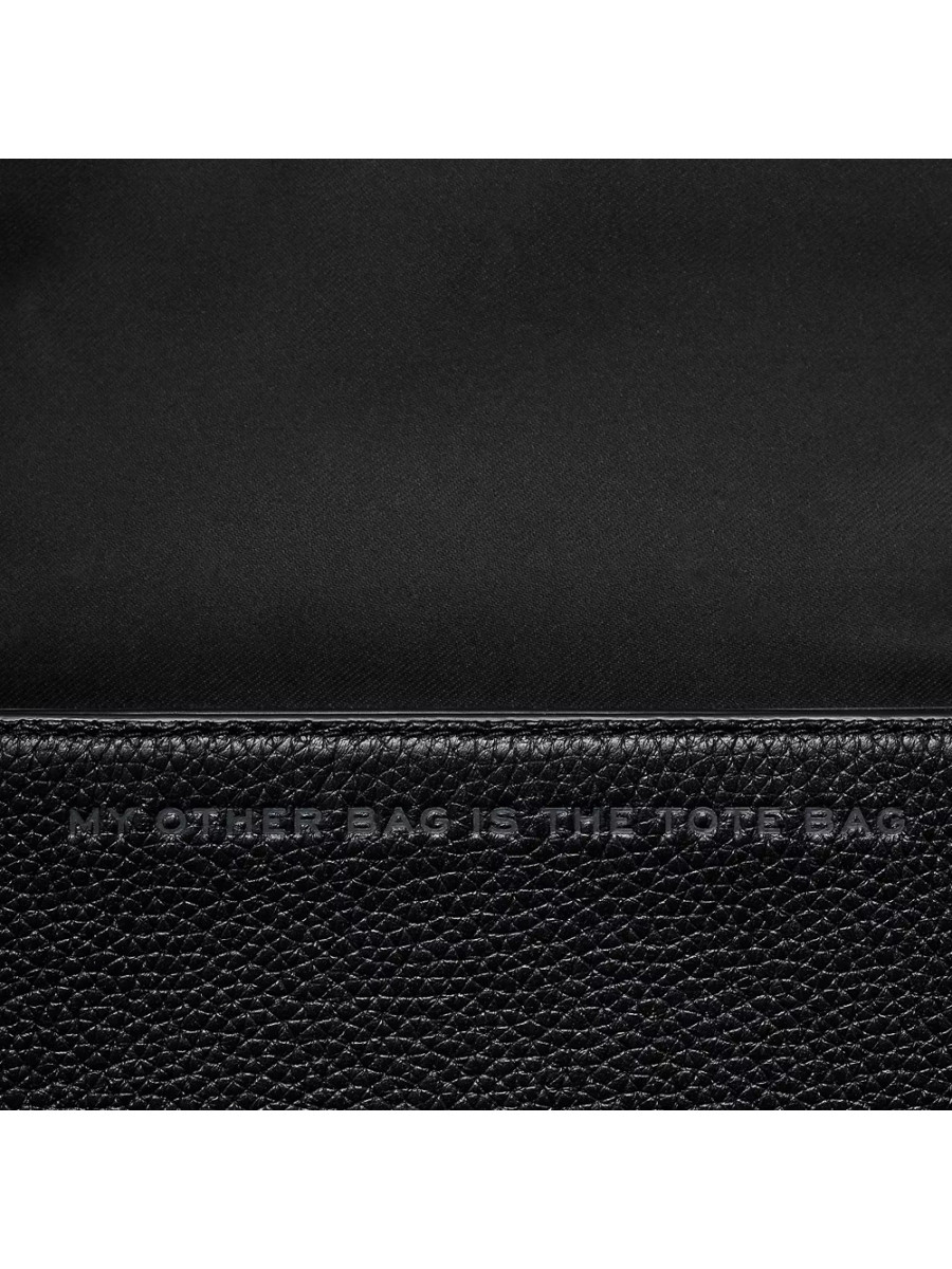 СУМКА MARC JACOBS THE LEATHER MINI BAG BLACK