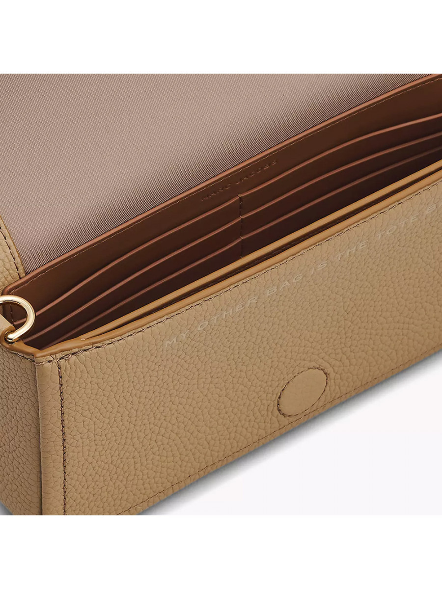 СУМКА MARC JACOBS THE LEATHER MINI BAG CAMEL