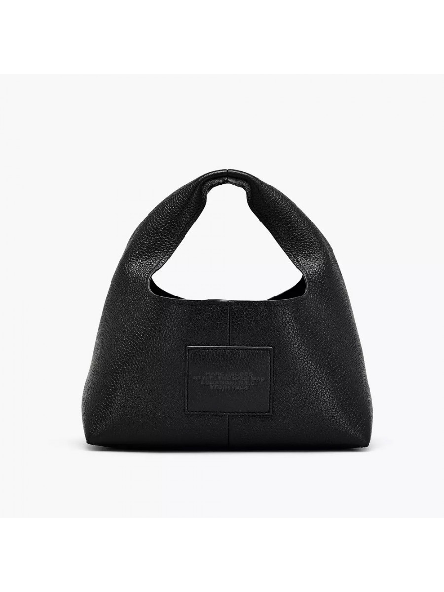 СУМКА MARC JACOBS THE MINI SACK BAG TONAL BLACK
