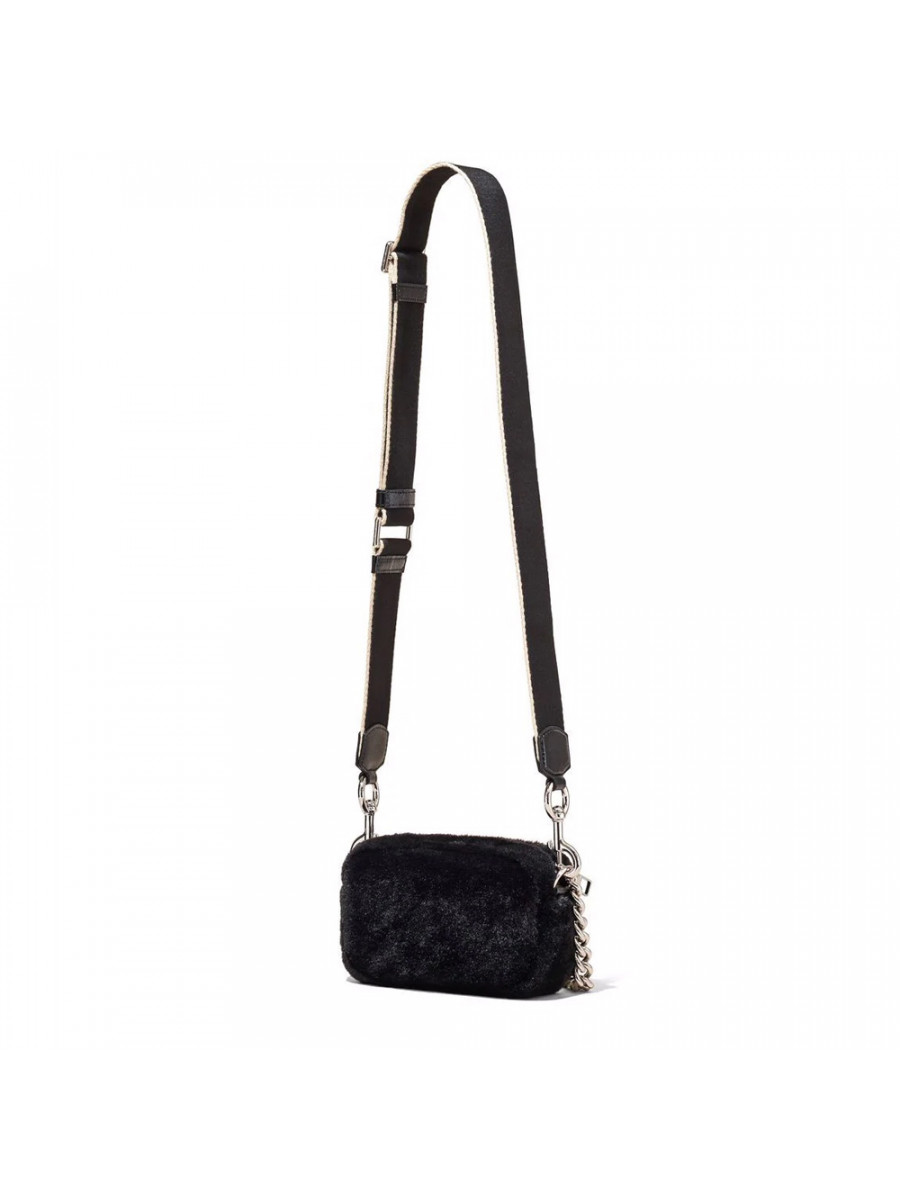СУМКА MARC JACOBS THE PLUSH SNAPSHOT BLACK