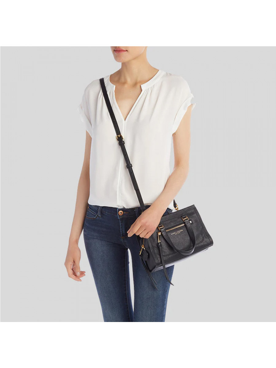 СУМКА MARC JACOBS MINI CRUISER SATCHEL BAG BLACK