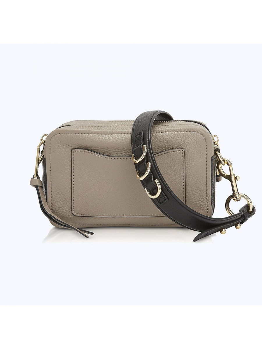 СУМКА MARC JACOBS THE SOFTSHOT 21 CEMENT/BLACK