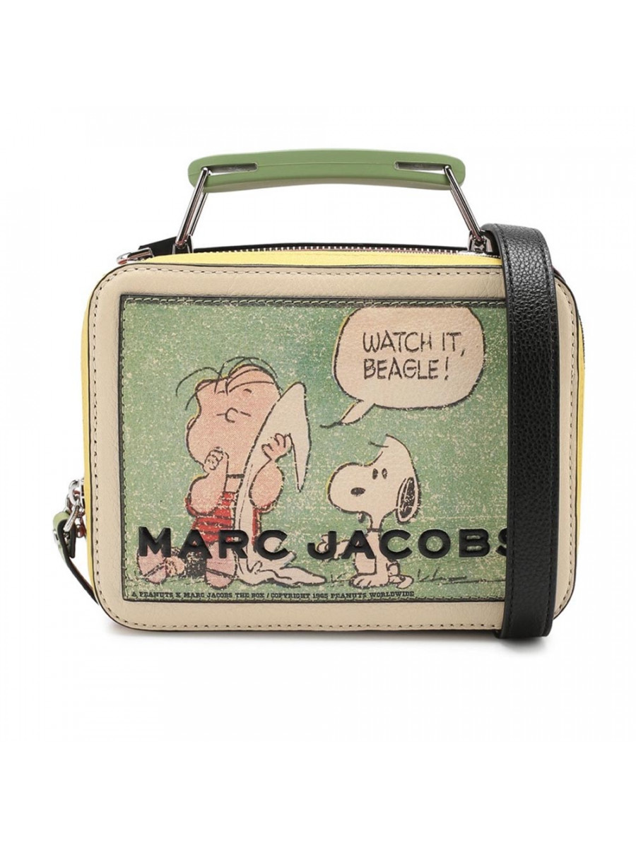 СУМКА MARC JACOBS PEANUTS X THE MINI BOX SNOOPY