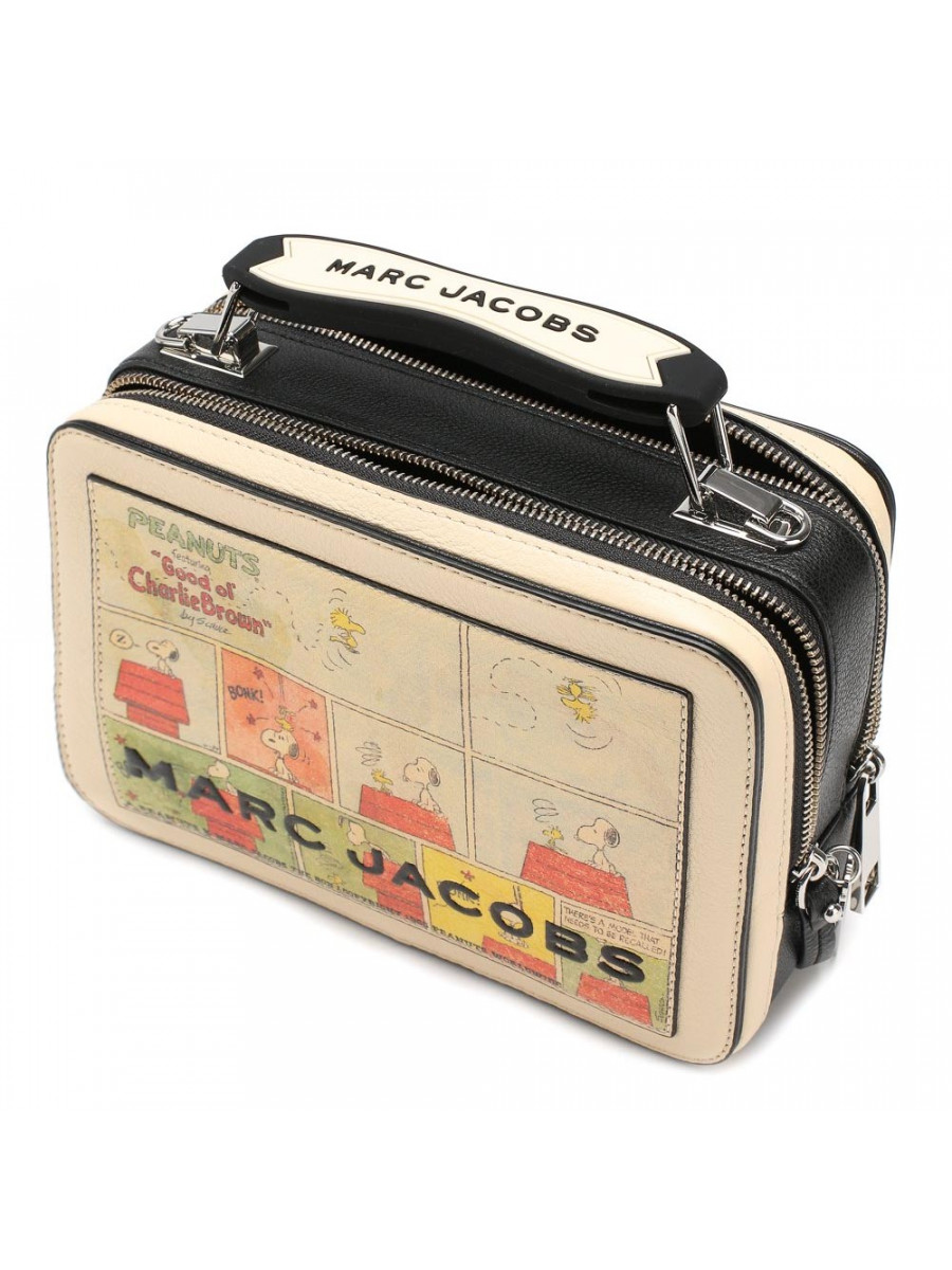 СУМКА MARC JACOBS PEANUTS X THE MINI BOX SNOOPY