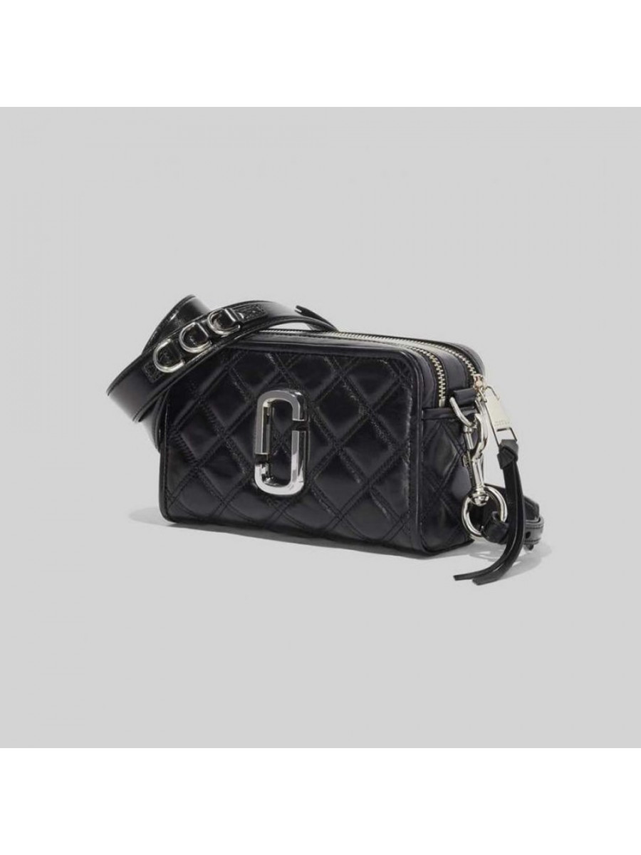 СУМКА MARC JACOBS THE QUILTED SOFTSHOT 21 BLACK