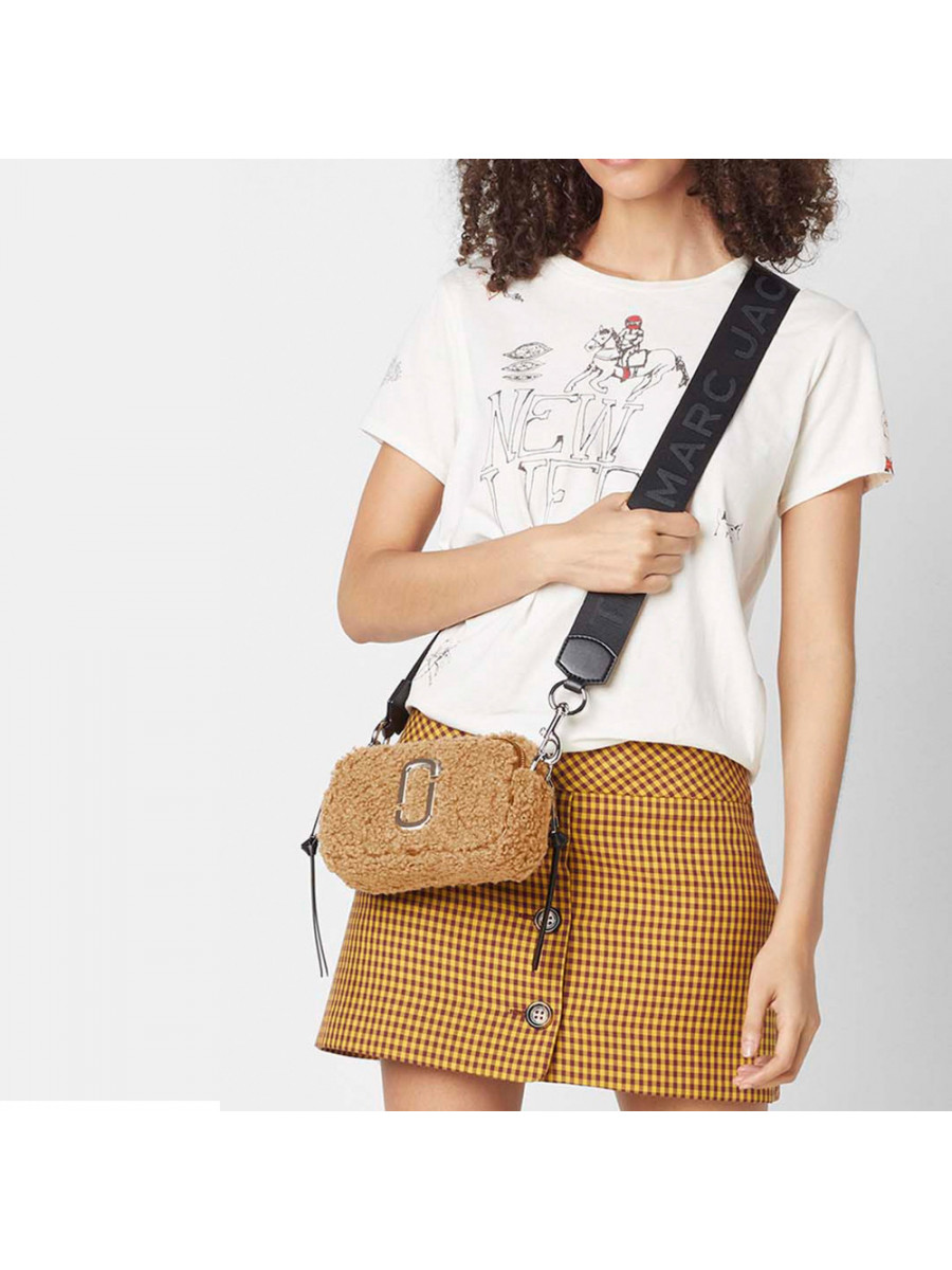 СУМКА MARC JACOBS THE SNAPSHOT TEDDY BEIGE