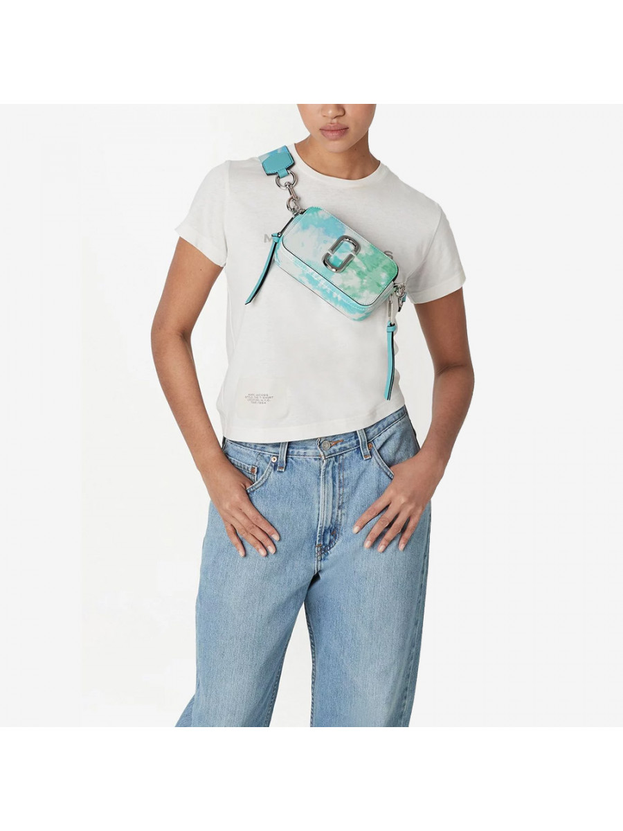 СУМКА MARC JACOBS TIE DYE SNAPSHOT BLUE MULTI