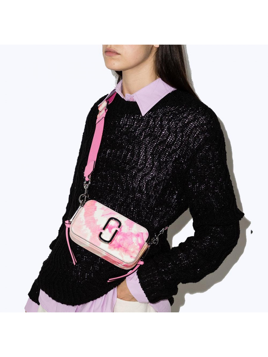 СУМКА MARC JACOBS TIE DYE SNAPSHOT PINK
