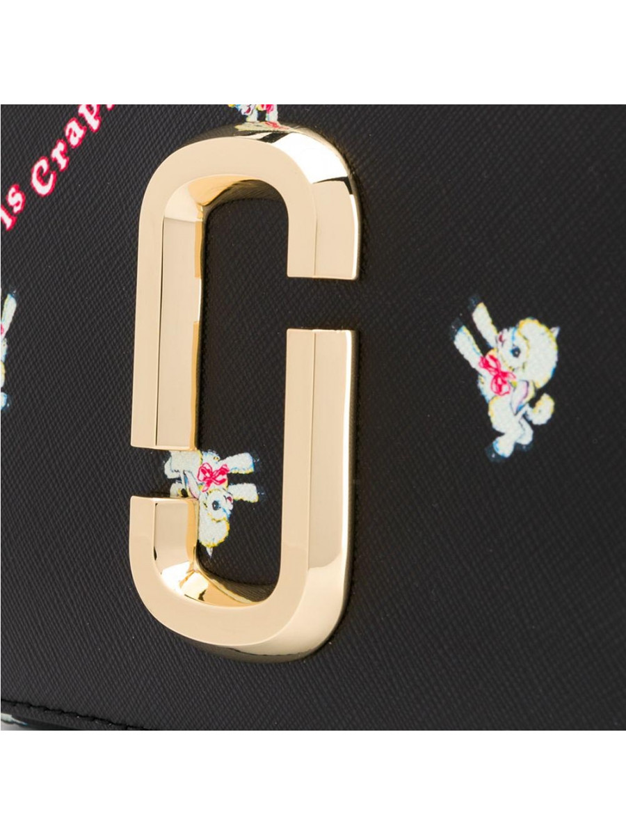 СУМКА MARC X MAGDA ARCHER SMALL SNAPSHOT BAG BLACK
