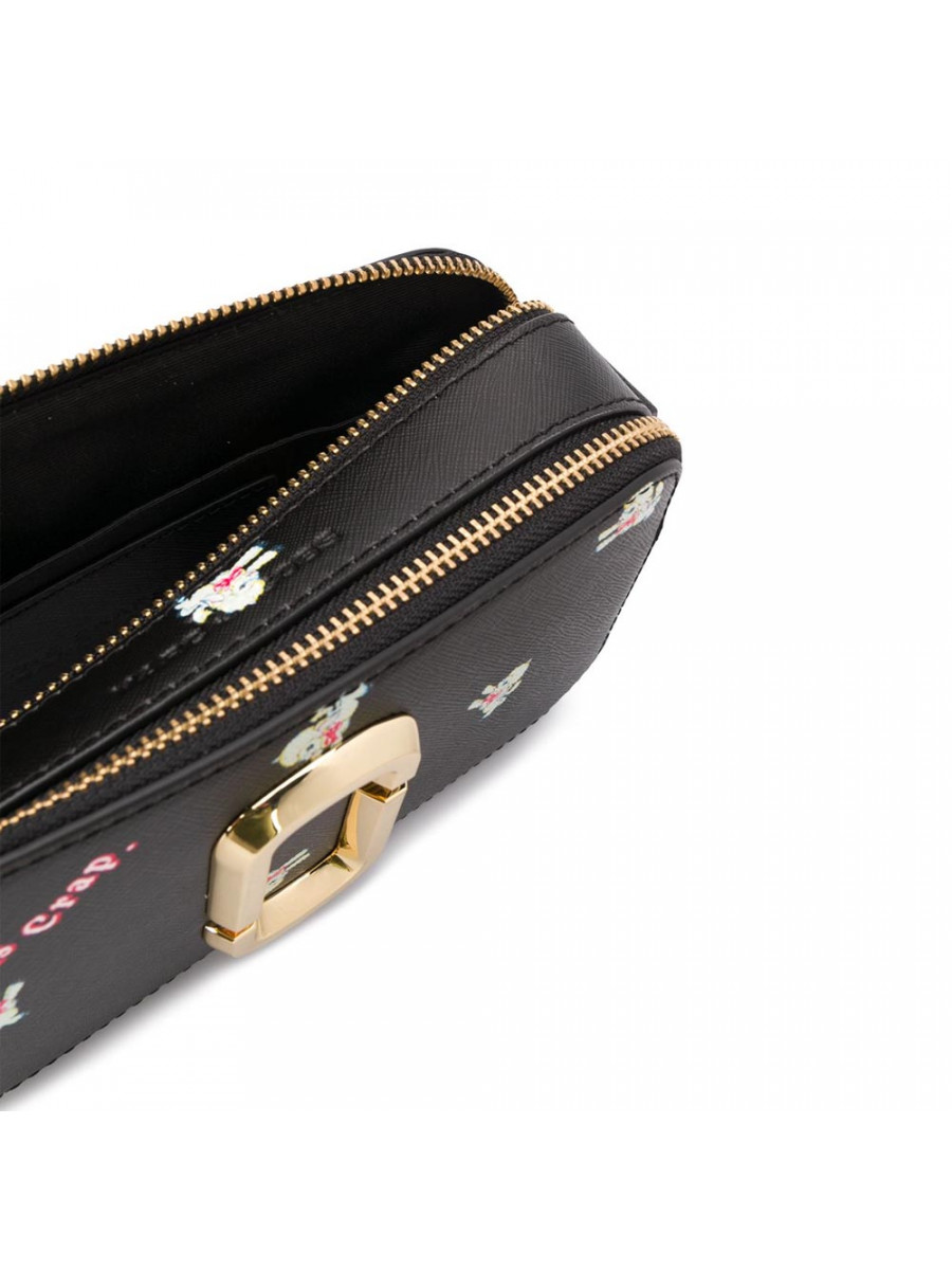 СУМКА MARC X MAGDA ARCHER SMALL SNAPSHOT BAG BLACK