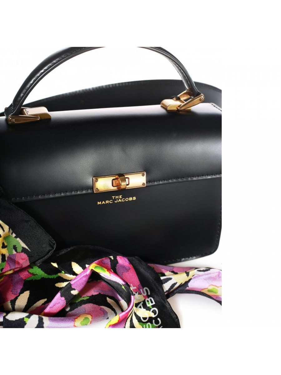 СУМКА MARC JACOBS THE DOWNTOWN COW LEATHER BAG BLACK