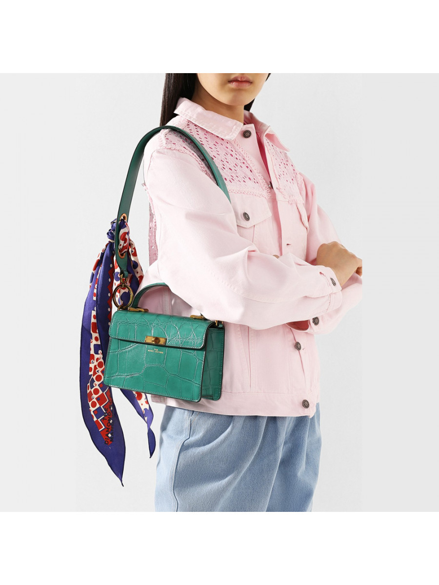 СУМКА MARC JACOBS THE DOWNTOWN COW LEATHER GREEN