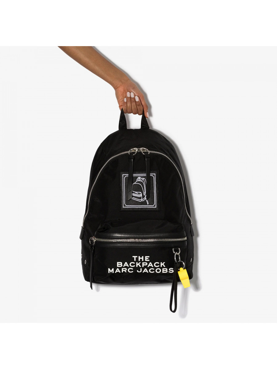 РЮКЗАК MARC JACOBS THE LARGE PICTOGRAM BACKPACK BLACK