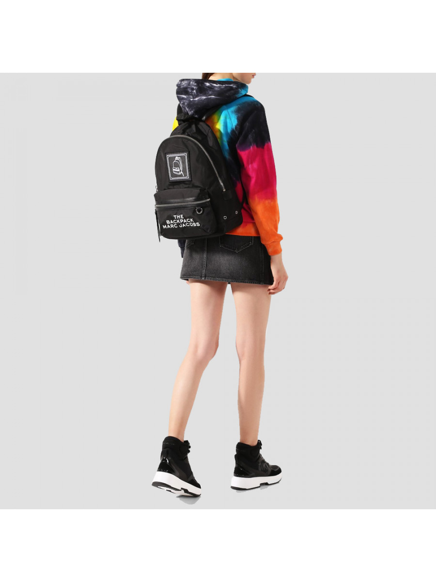 РЮКЗАК MARC JACOBS THE LARGE PICTOGRAM BACKPACK BLACK