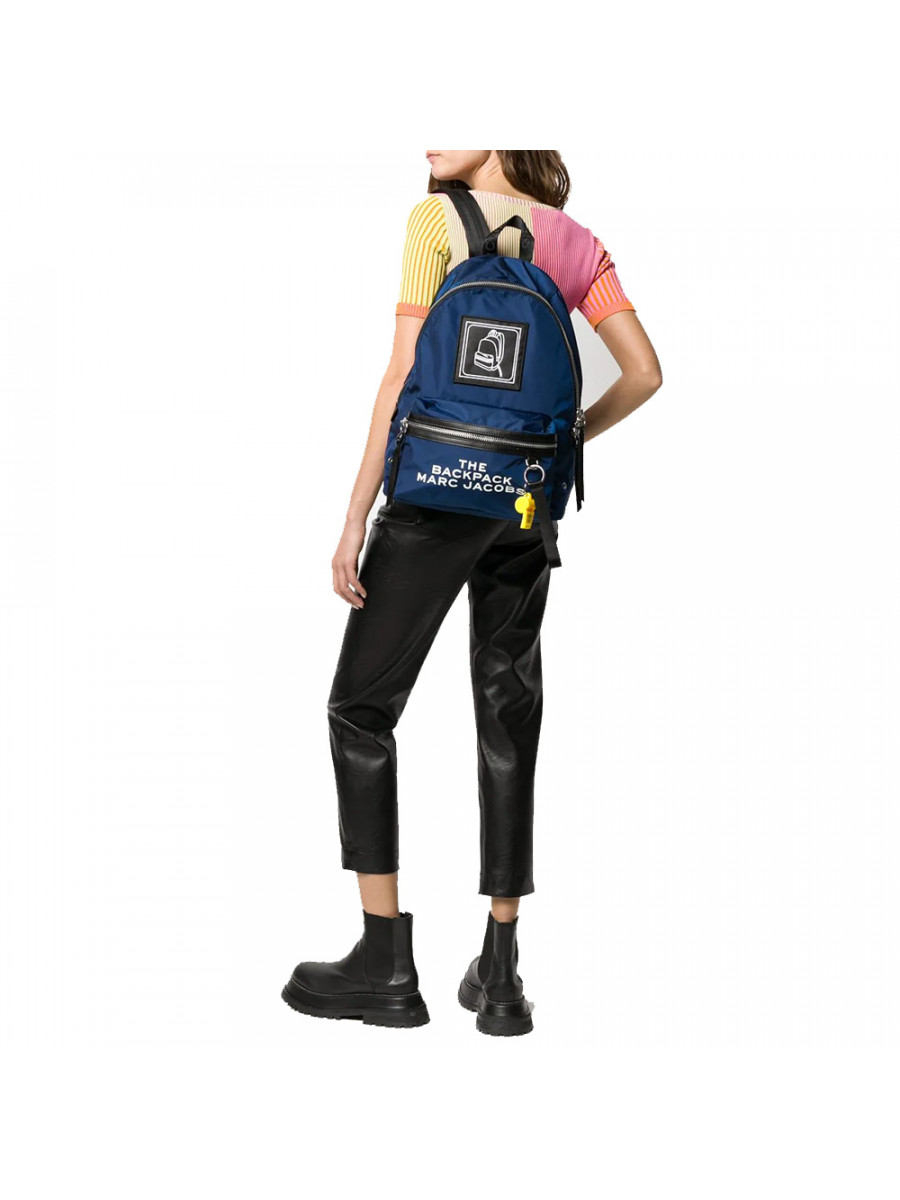 РЮКЗАК MARC JACOBS THE LARGE PICTOGRAM BACKPACK BLUE