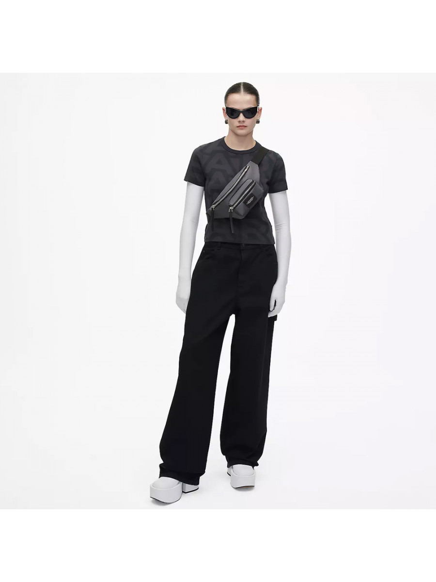 ПОЯСНАЯ СУМКА MARC JACOBS THE BIKER NYLON BELT BAG DARK SHADOW
