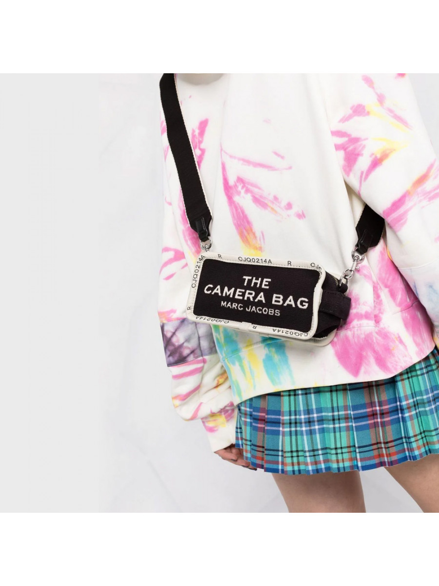 СУМКА MARC JACOBS THE JACQUARD CAMERA BAG BLACK
