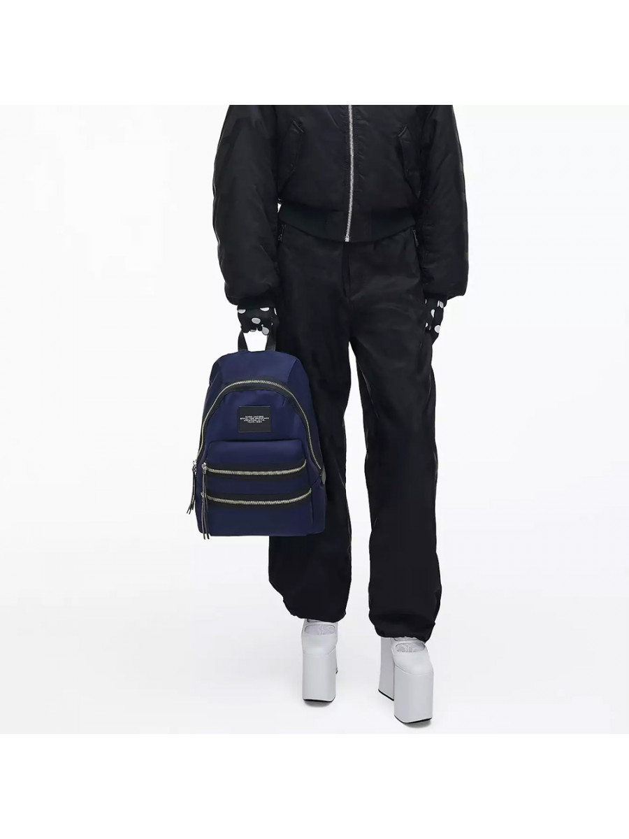 РЮКЗАК MARC JACOBS THE BIKER NYLON LARGE BACKPACK NEW MIDNIGHT BLUE