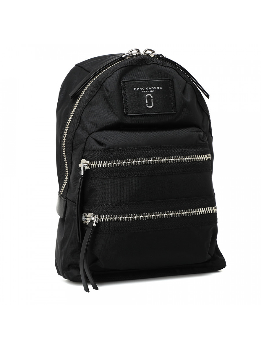 РЮКЗАК MARC JACOBS LARGE BACKPACK NYLON BIKER BLACK
