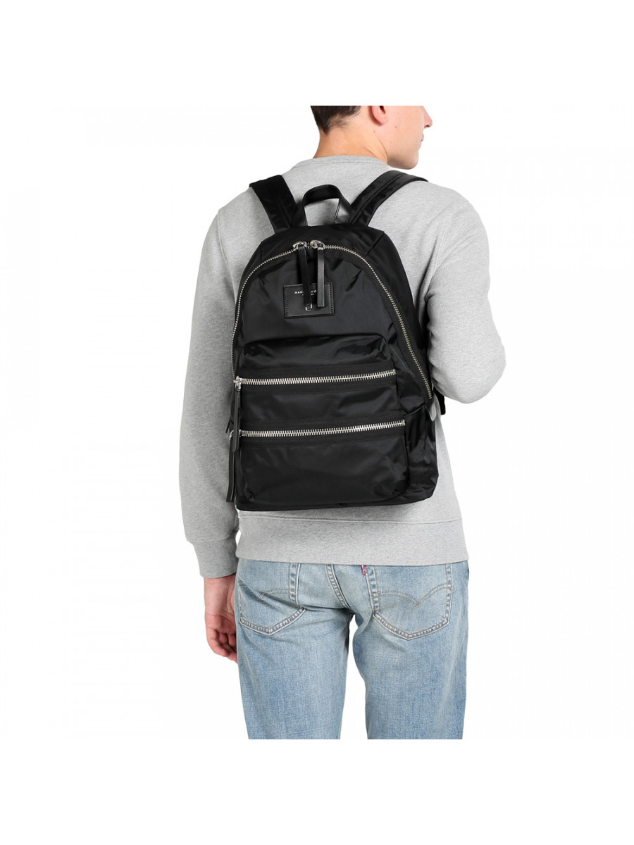 РЮКЗАК MARC JACOBS LARGE BACKPACK NYLON BIKER BLACK