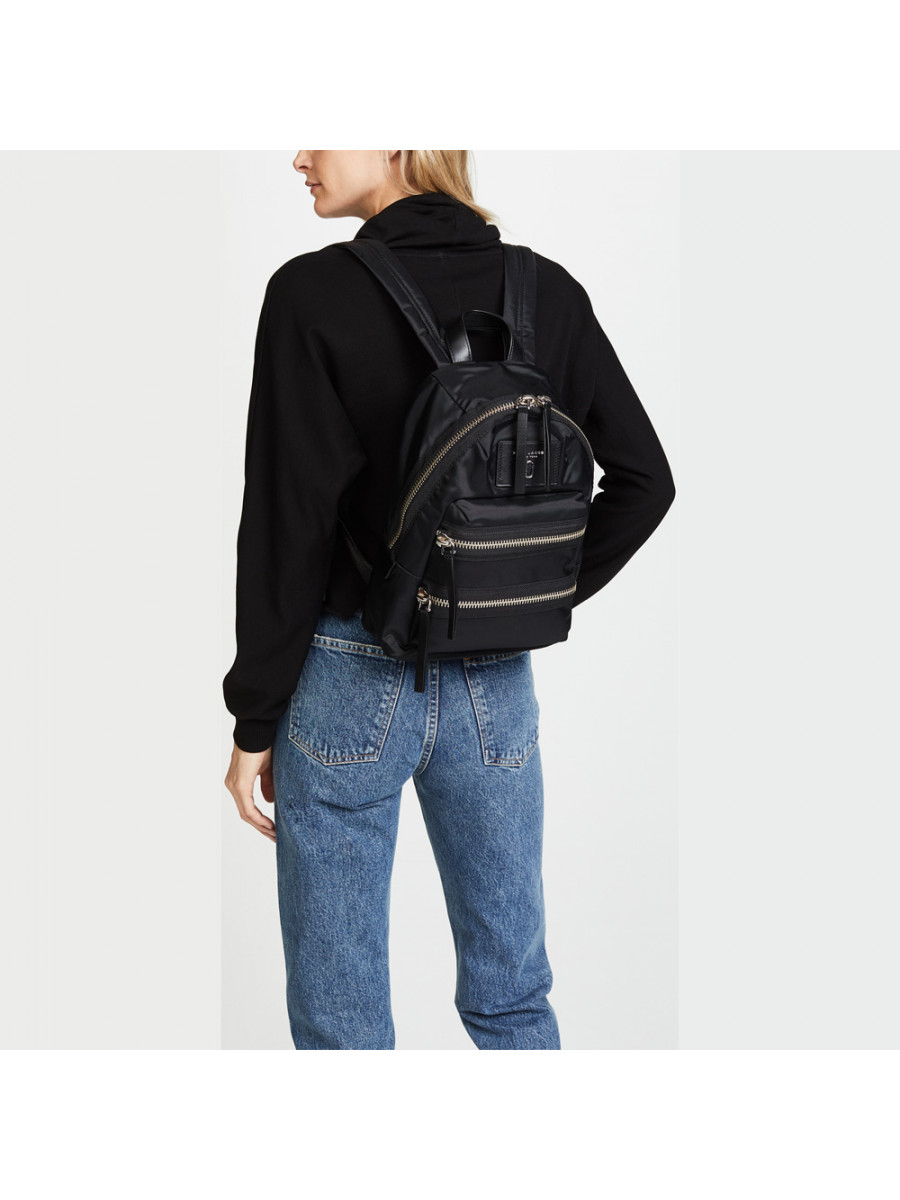 РЮКЗАК MARC JACOBS MEDIUM BACKPACK NYLON BIKER BLACK