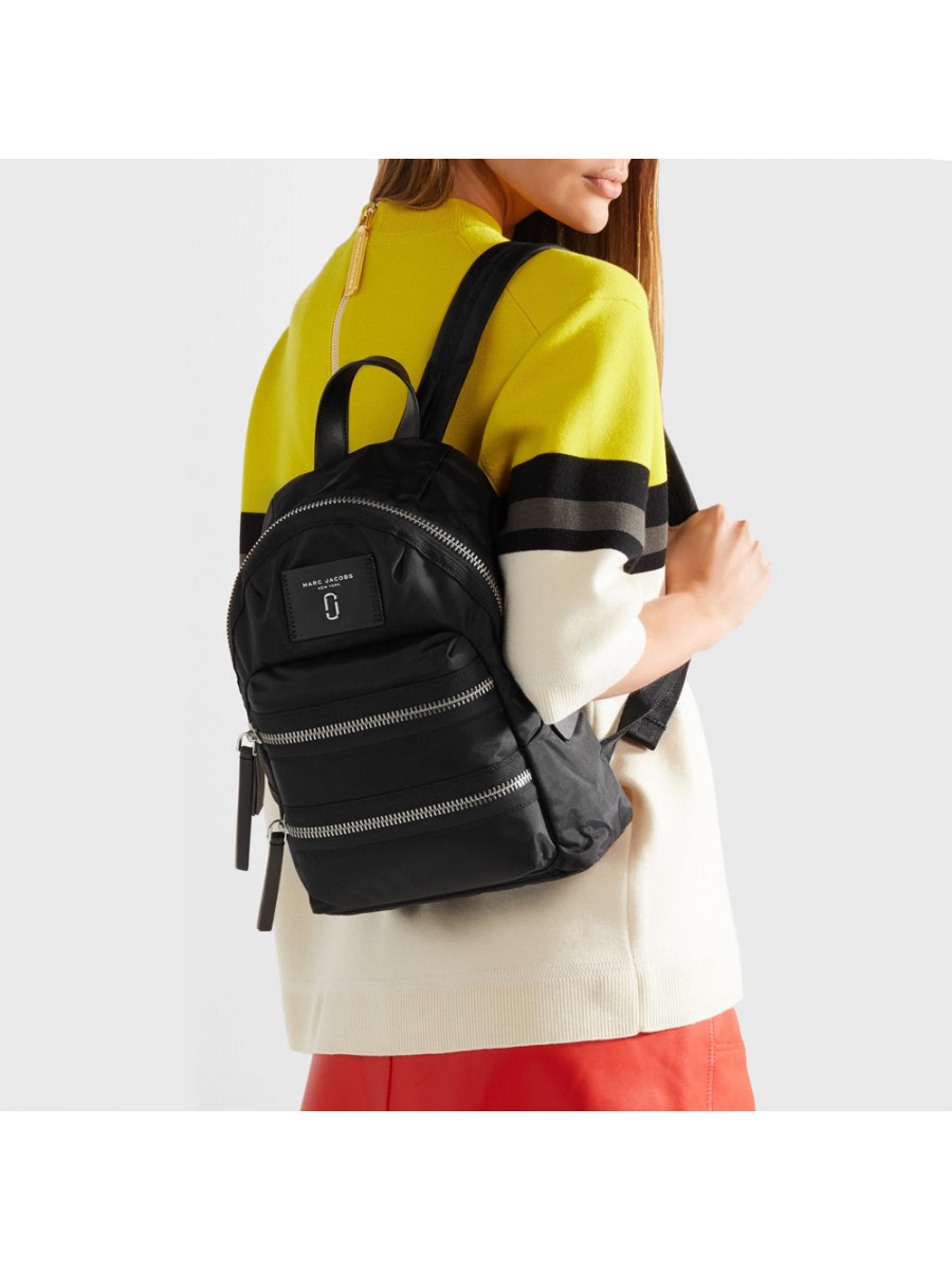 РЮКЗАК MARC JACOBS MEDIUM BACKPACK NYLON BIKER BLACK
