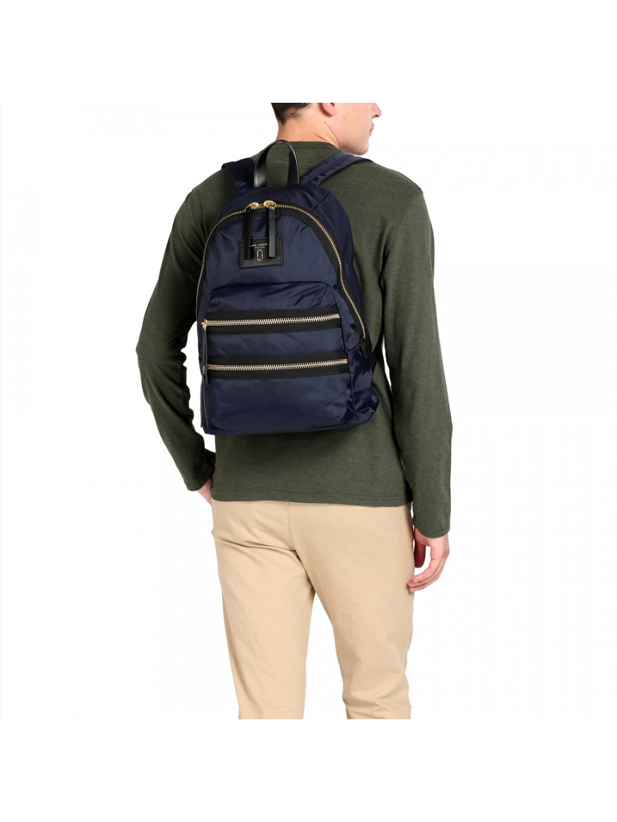 РЮКЗАК MARC JACOBS LARGE BACKPACK NYLON BIKER MIDNIGHT BLUE