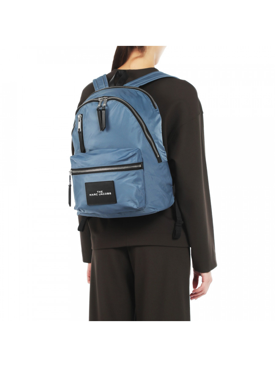 РЮКЗАК MARC JACOBS THE LARGE ZIP BACKPACK BLUE MIRAGE