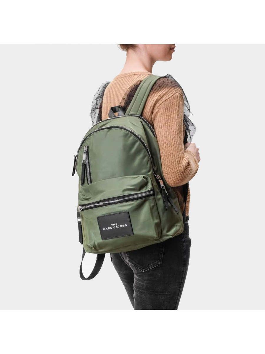 РЮКЗАК MARC JACOBS THE LARGE ZIP BACKPACK VINEYARD GREEN
