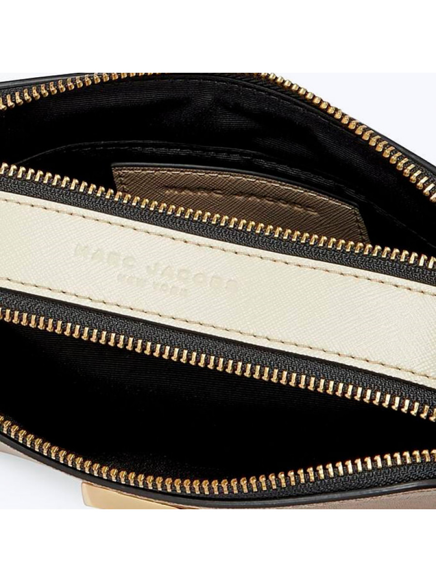 СУМКА MARC JACOBS LOGO STRAP SNAPSHOT LIGHT SLATE MULTI