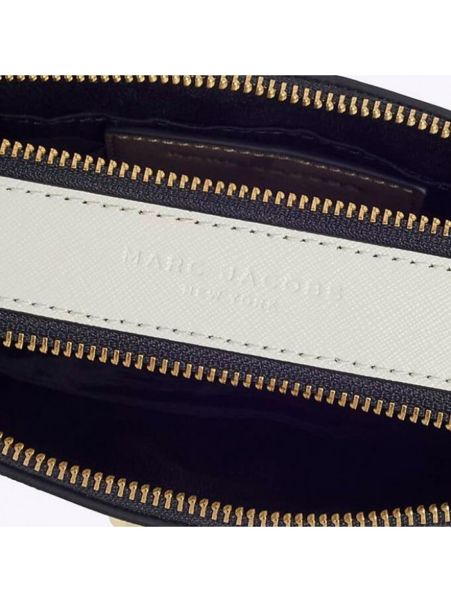 СУМКА MARC JACOBS LOGO STRAP SNAPSHOT BLACK MULTI