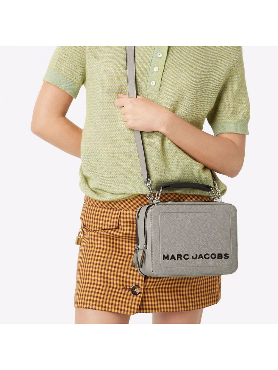 СУМКА MARC JACOBS MINI BOX – DRIZZLE GREY