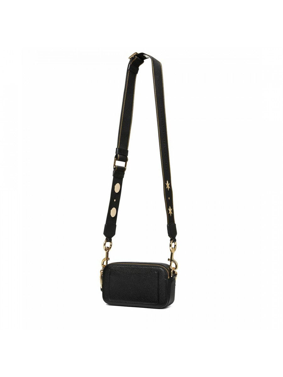СУМКА MARC JACOBS SNAPSHOT BLACK/GOLD MULTI