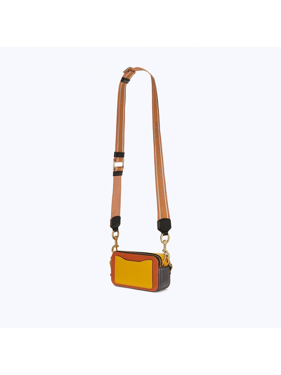 СУМКА MARC JACOBS SNAPSHOT SADDLE BROWN MULTI