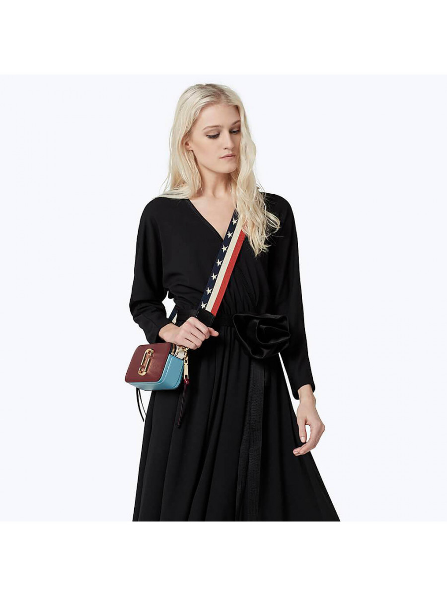 СУМКА MARC JACOBS SNAPSHOT DARK CHERRY MULTI