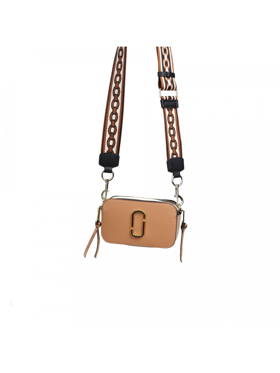 СУМКА MARC JACOBS SNAPSHOT CHAIN PRINT STRAP COLOR BLOCK LEATHER CAMERA BAG