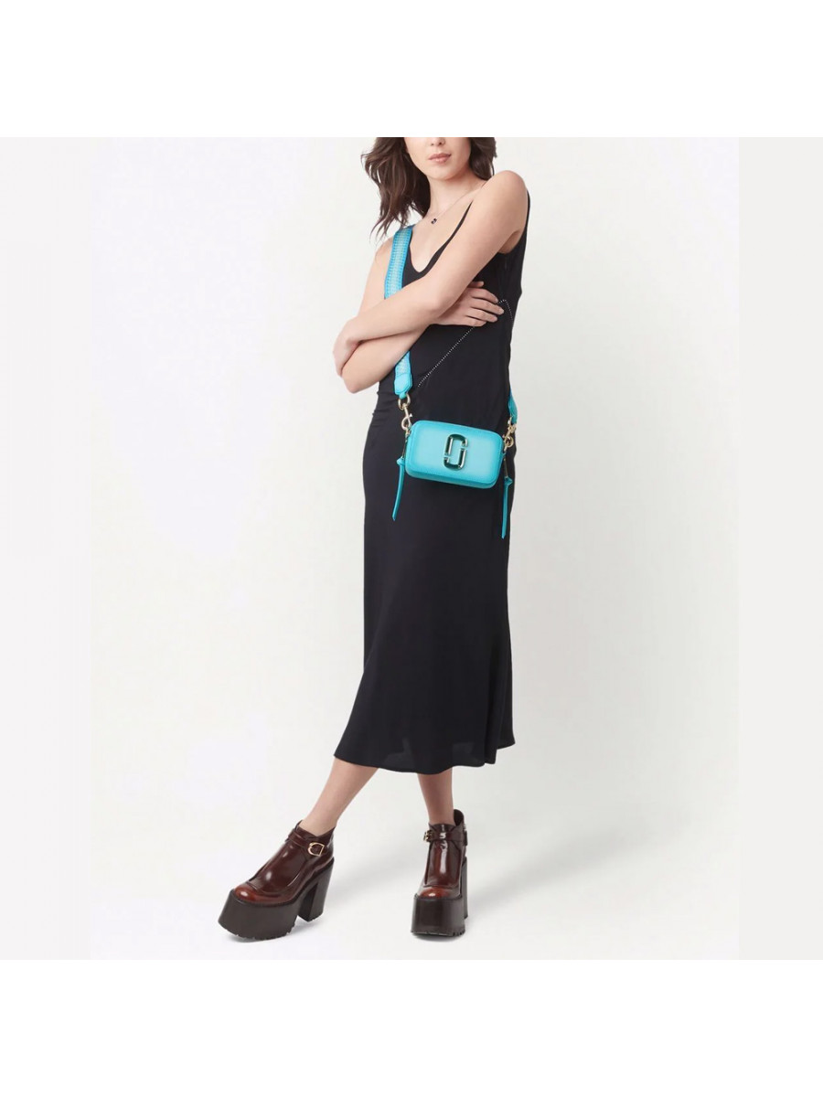 СУМКА MARC JACOBS THE FLUORO EDGE SNAPSHOT BLUE