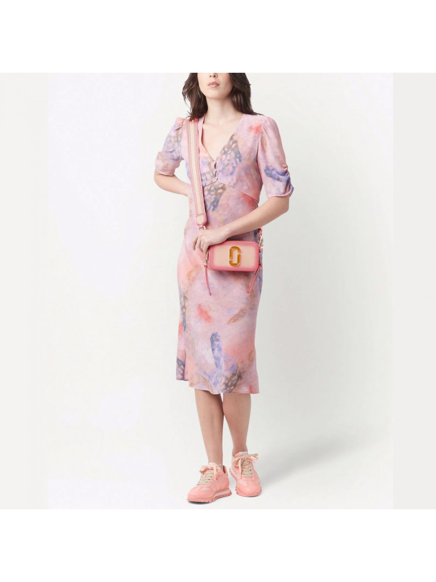 СУМКА MARC JACOBS THE FLUORO EDGE SNAPSHOT PINK
